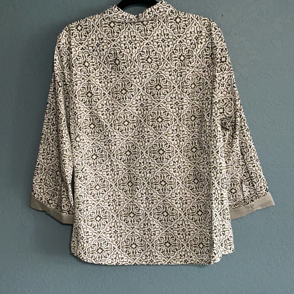 NWOT Croft & Barrow button down blouse - Picture 4 of 6